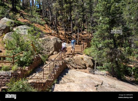 Helen Hunt Falls Trails Colorado Stock Photo - Alamy