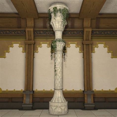 Ivy Pillar FFXIV Housing - Furnishing | Pillars, Furnishings, The great outdoors