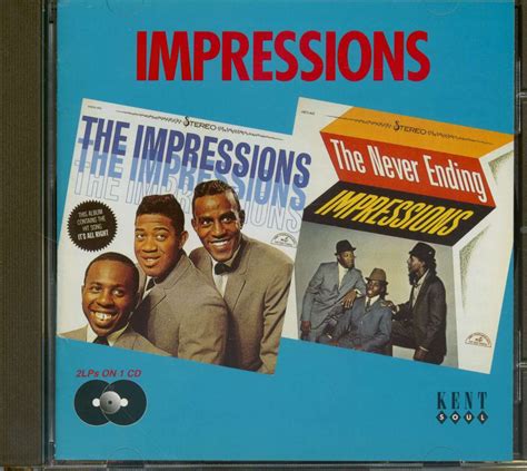 The Impressions CD: Impressions - Never Ending Impressions (CD) - Bear Family Records