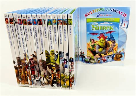 Kultowe animacje 1-15 [DVD] Kolekcja DreamWorks - 7176876586 ...