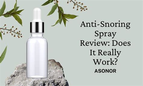 Anti-Snoring Spray Review: Does It Really Work? - Home