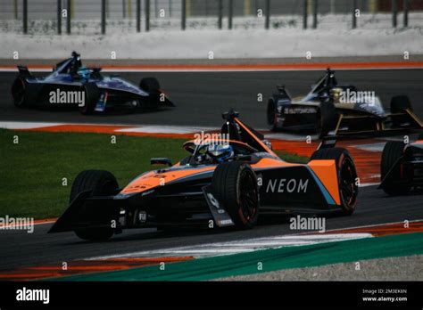 René Rast during race exercise in the ABB Formula E 2023 preseason ...