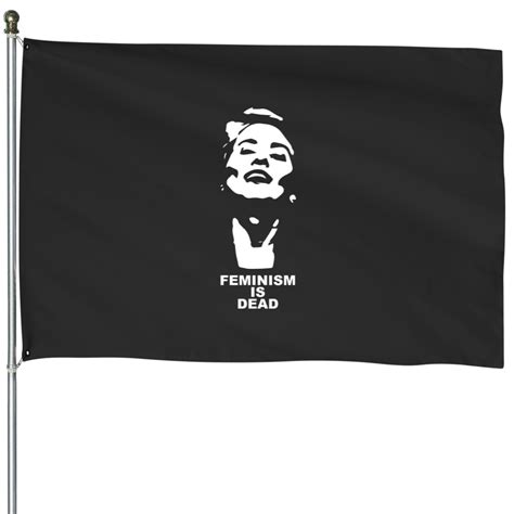 Camille Paglia Feminism Is Dead University House Flags sold by AndiMaestas | SKU 171078423 | 50% ...