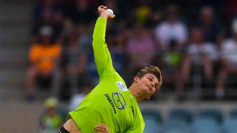 Sydney Thunder spinner Chris Green banned for 90 days for illegal action - ABC News