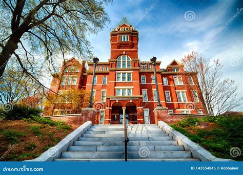 Georgia Tech Logo On The Side Of A Building On Campus Editorial Photo ...