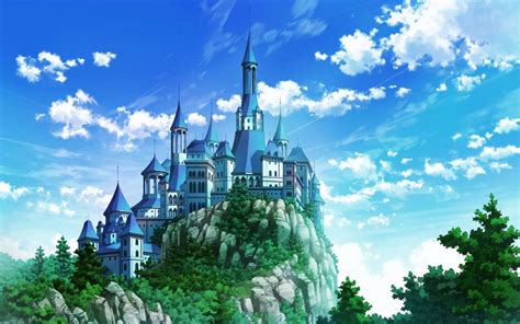 Castle Anime Wallpapers - Wallpaper Cave