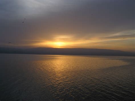 Sunset over the Sea of Galilee | Sunset, Favorite places, Places