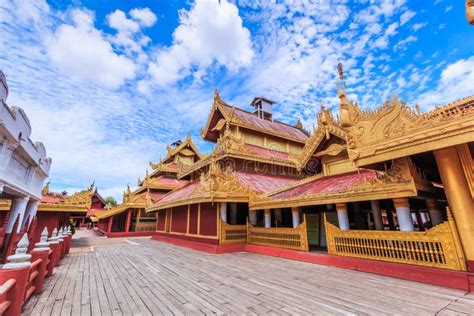 Mandalay Palace in Mandalay of Myanmar Stock Photo - Image of history ...