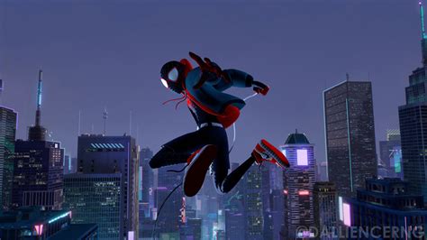 ArtStation - A Leap of Faith - Miles Morales 3D Model Render | Spider ...