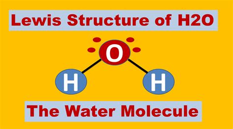 Understanding Lewis Structure of H2O - The Water Molecule