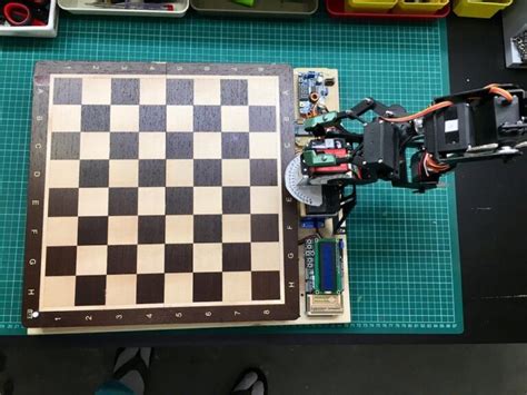 Arduino-controlled robot arm is ready to play you in a game of chess ...