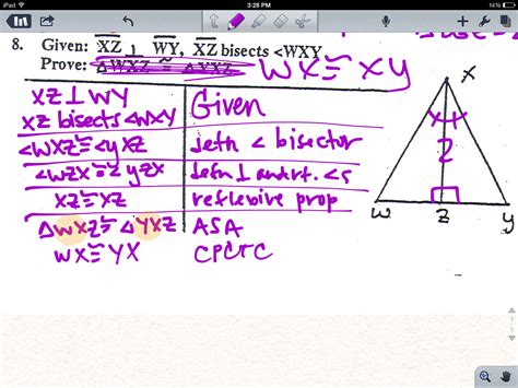 1:1 in the Math Classroom: Low-Tech Group Approach to Proofs with CPCTC