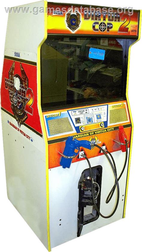 Virtua Cop 2 - Arcade - Artwork - Cabinet