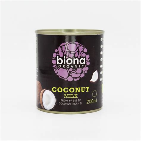 Biona Organic Coconut Milk (200ml) - Organic to your Door