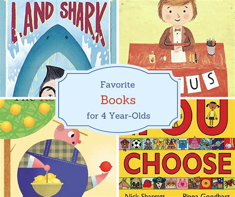 14 Favorite Books for 4-5 Year-Olds