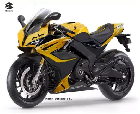 Bajaj Pulsar RS400 Looks Smashing in New Illustration » Car Blog India