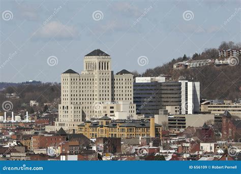 Allegheny General Hospital stock image. Image of bluesky - 656109