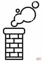 Chimney Coloring Page sketch template