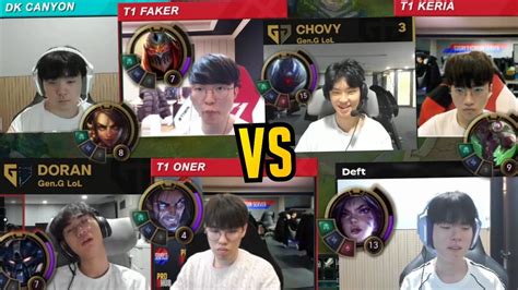 A Game of Legends! - Faker - Chovy - Canyon - Keria vs Deft - Oner - Doran | KR SoloQ Highlights ...