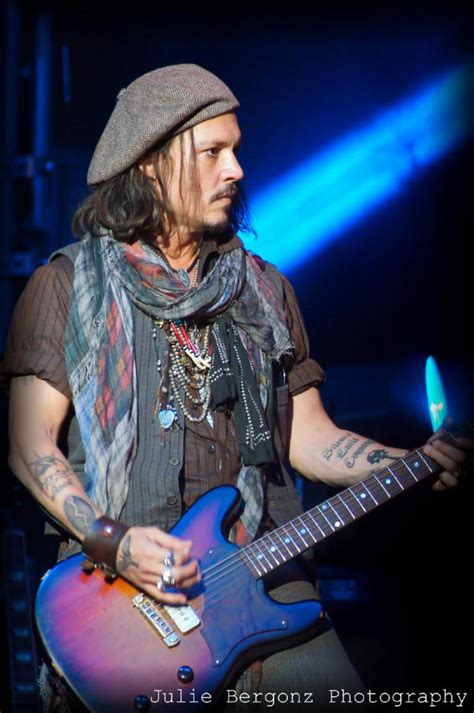 Johnny Depp at Alice Cooper's concert - Johnny Depp Photo (33018608 ...