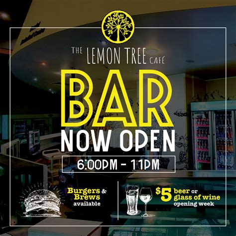 The Lemon Tree Cafe – Open Monday – Wednesday Nights – Basketball WA