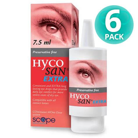 Hycosan Extra Eye Drops from £8.95 / bottle Eyecare Partners