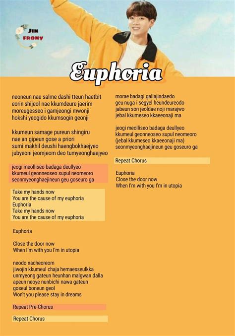 Bts jungkook euphoria lyrics | Kutipan lirik lagu, Wallpaper lirik lagu, Lirik