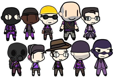 Walfas Custom Edit: TF2 Purple Team by Midian-P on DeviantArt