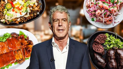 12 Foods That Anthony Bourdain Loved