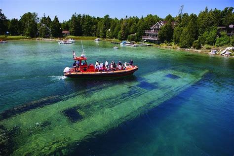 Shipwrecks at Big Tub Harbour in Lake Huron | Amusing Planet