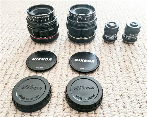 A very rare Nikon Nikkor Macro Multiphot lens set currently for sale on eBay - Nikon Rumors