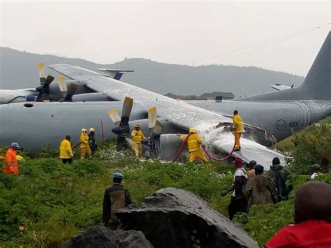 SAAF C-130 Hercules crash lands in DRC - defenceWeb