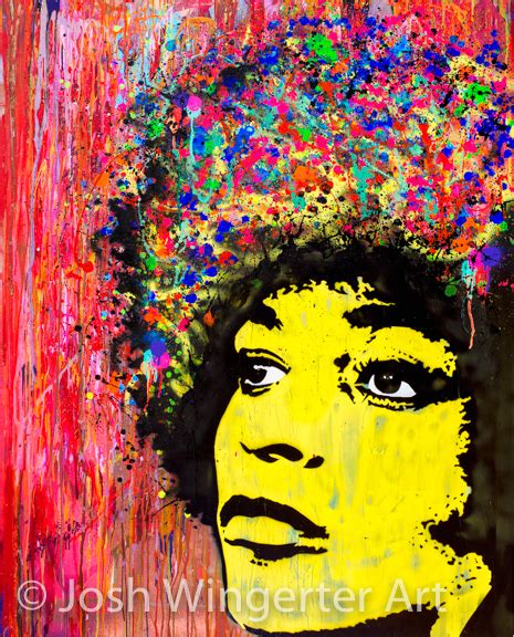 Angela Davis | Josh Wingerter Art