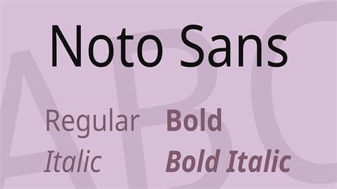 Noto Sans Font Free Download - Fonts Tera