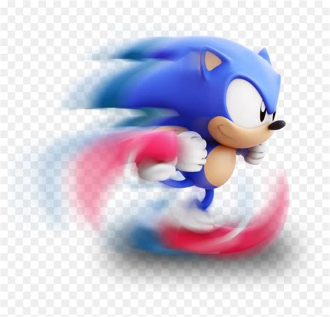 Sonic Png Running - Classic Sonic, Transparent Png - vhv