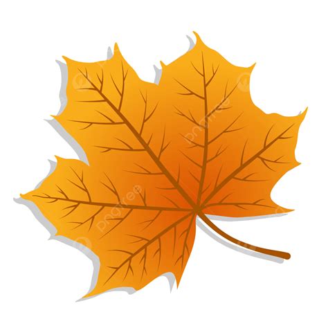 Autumn Leaf With Aesthetic Gradation Color Vector, Autumn, Autumn Leaves, Leaf PNG and Vector ...