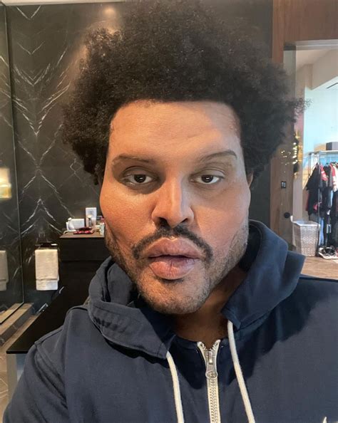 The Weeknd's fans think he modeled freaky 'plastic surgery' face after ...