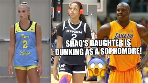 SHAQ'S DAUGHTER IS DUNKING WITH EASE! ONLY A SOPHOMORE!! | Nexth City