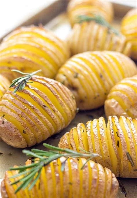 Best Hasselback Potatoes (Beautiful And Yummy) - Lavender & Macarons