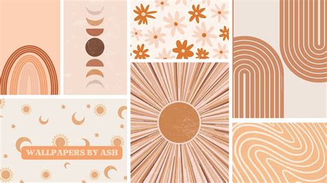 Aesthetic Boho Desktop Wallpaper - Etsy