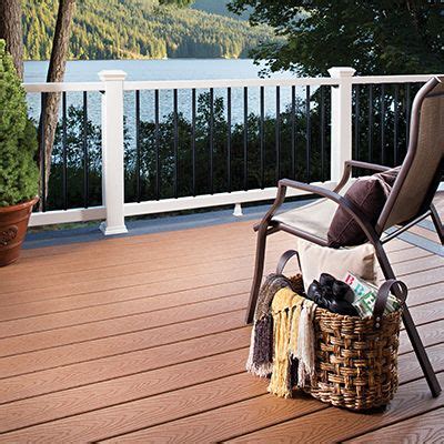 Shop Trex Select® Composite Decking in Saddle Select | Trex