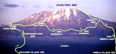 Itinerary to climb Mt. Kilimanjaro via the Machame Route | ilivetotravel's travel log