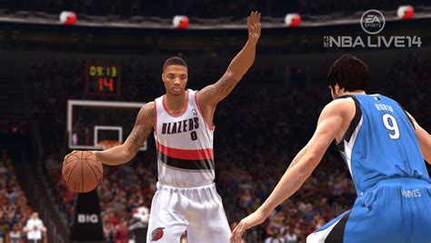 New NBA Live 14 Gameplay Blog Coming Tomorrow, Lillard Screenshot - NLSC