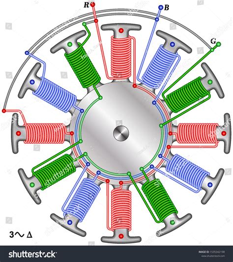 Three Phase Motor Winding Diagram