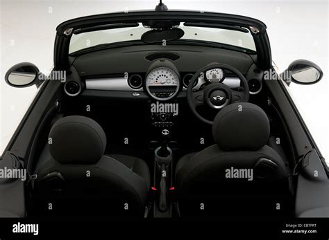 2011 Mini One Convertible interior Stock Photo - Alamy