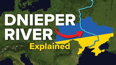 Dnieper River Map