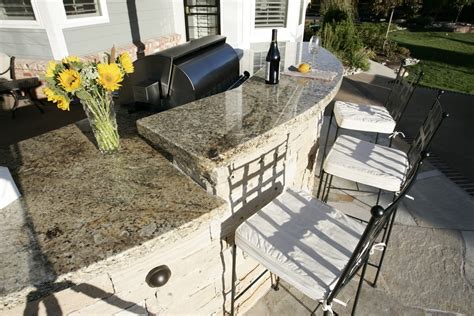 Outdoor Kitchen Granite Countertops Design — Randolph Indoor and ...