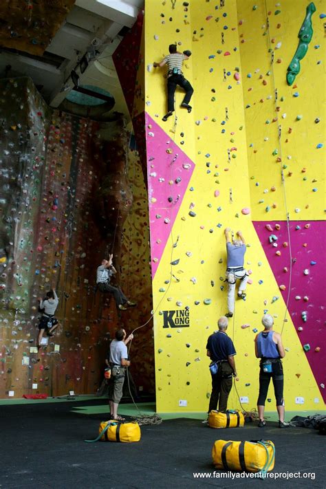 Kendal Climbing Wall: Tallest Wall in England - Family Adventure Project