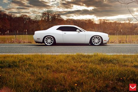 White on White Custom Dodge Challenger — CARiD.com Gallery