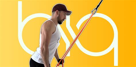 Triceps Pushdown With Resistance Bands - BiqBandTraning